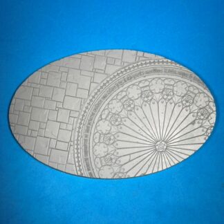 Dragon Forge Design Reliquary 150 mm x 95 mm Oval Base Set One (1)
