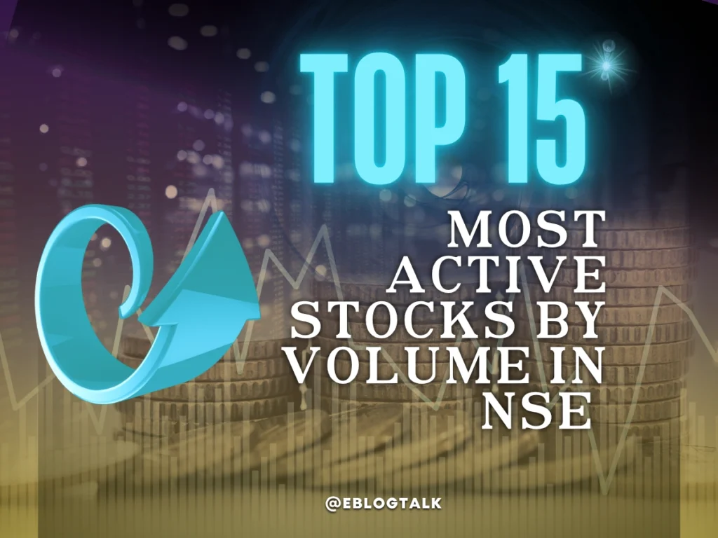 Most Active Stocks by Volume in NSE