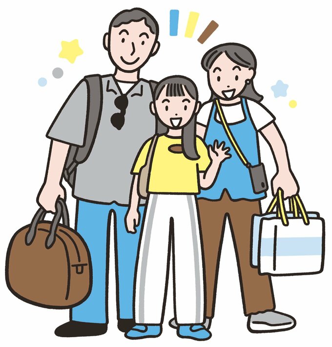 家族のイラスト