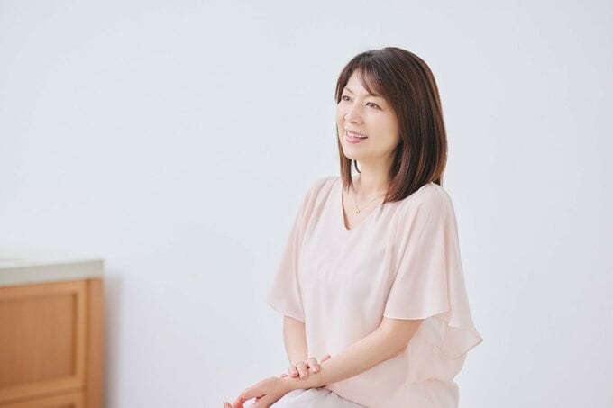 飯島直子さんインタビューの様子