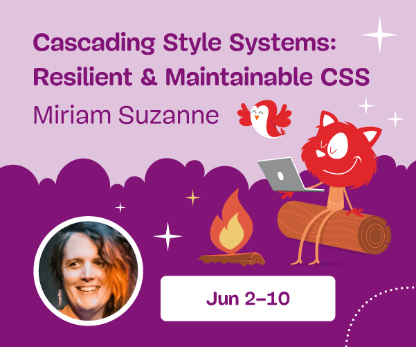 Boost your skills online, with our friendly online workshops on front-end and design.