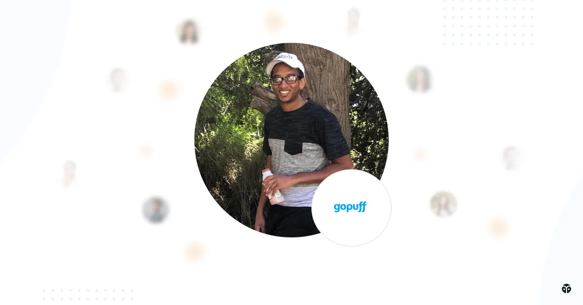Aidan Torrence: From Video Producer to Gopuff Software Engineer