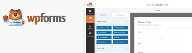 WPForms WordPress form plugin