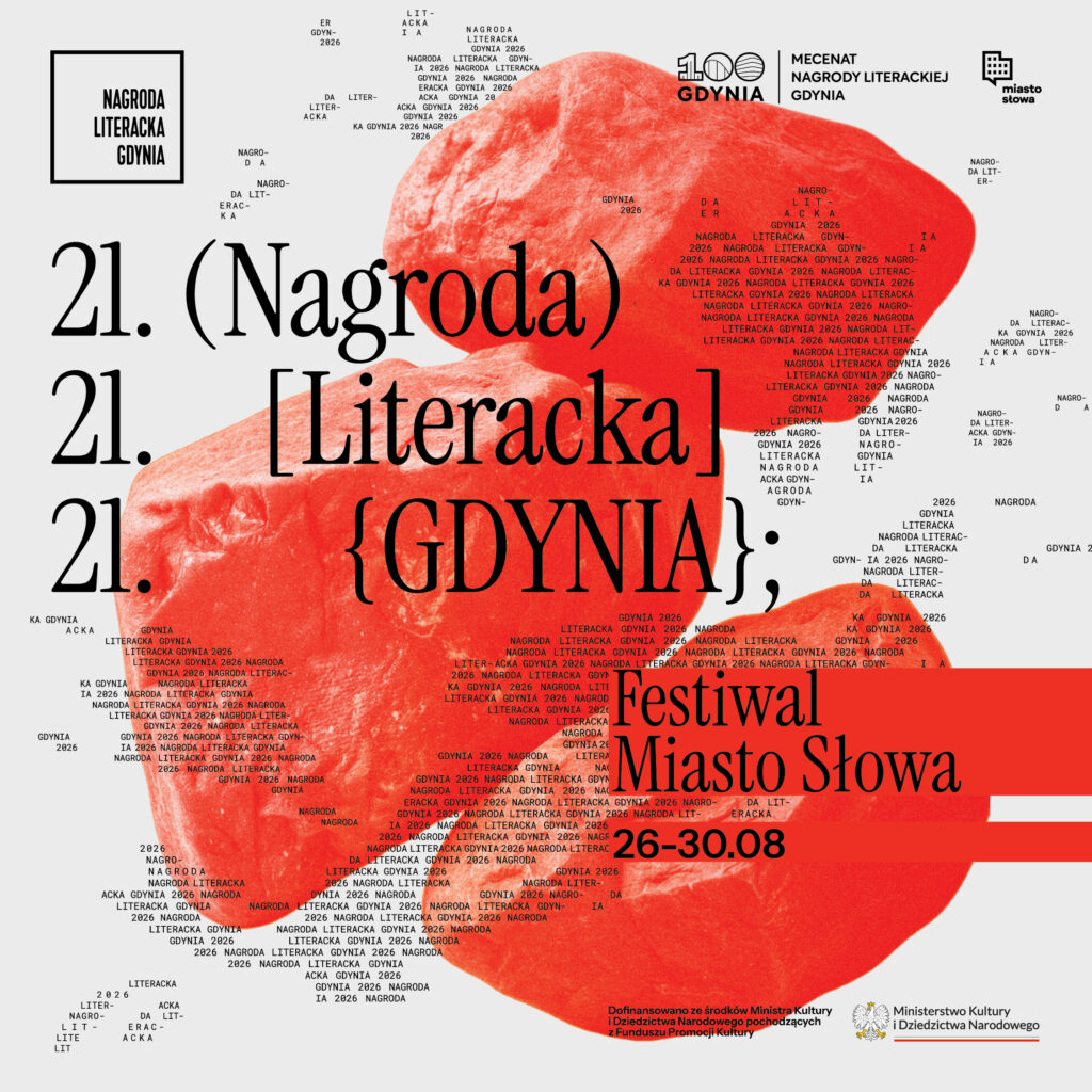 Festiwal Miasto Słowa: pięć dni literatury i gala 21. Nagrody Literackiej GDYNIA