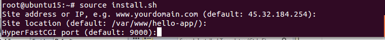 Install