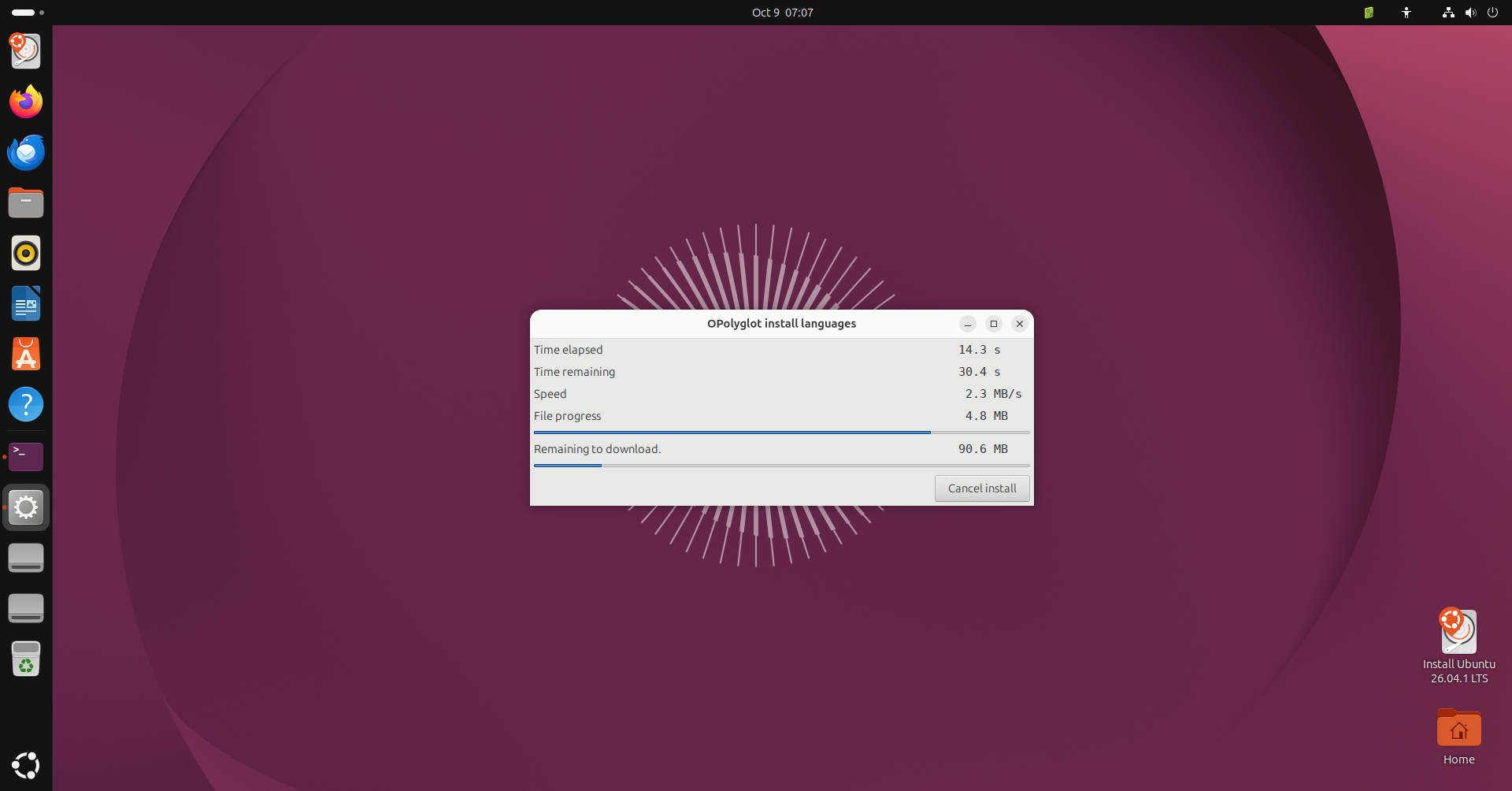 OPolyglot screenshot 2