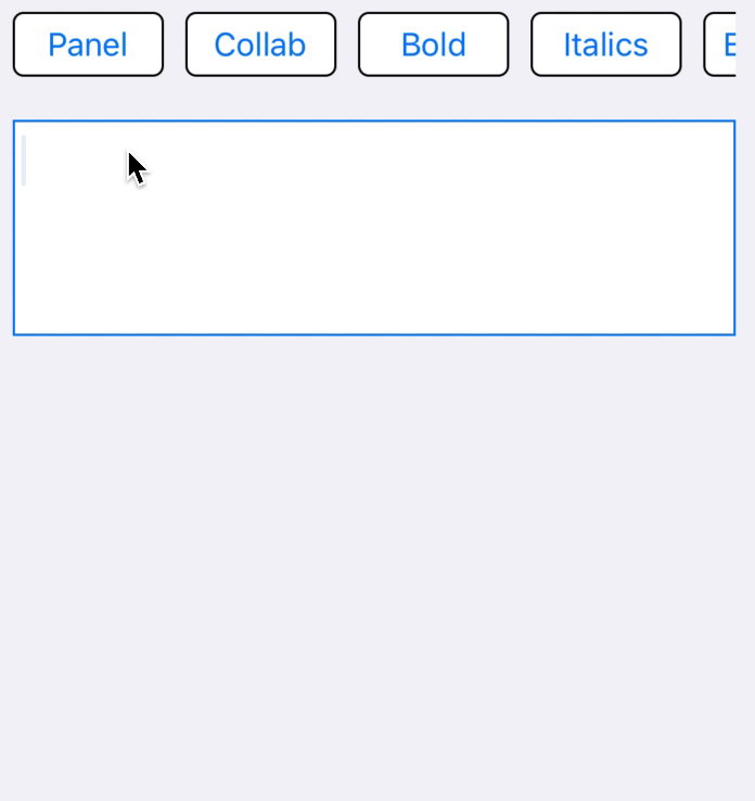 Nested editors