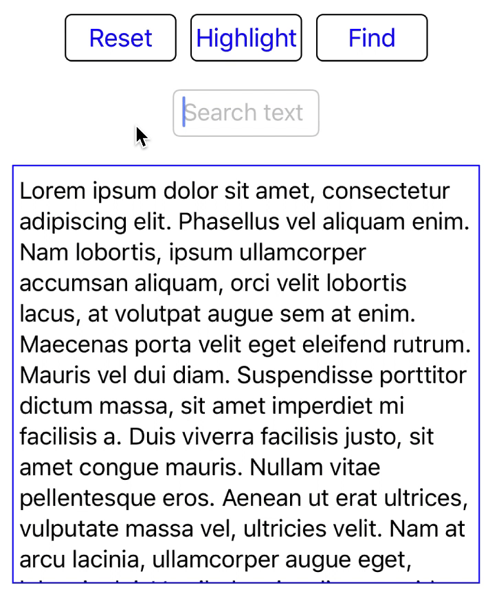 Find in Renderer