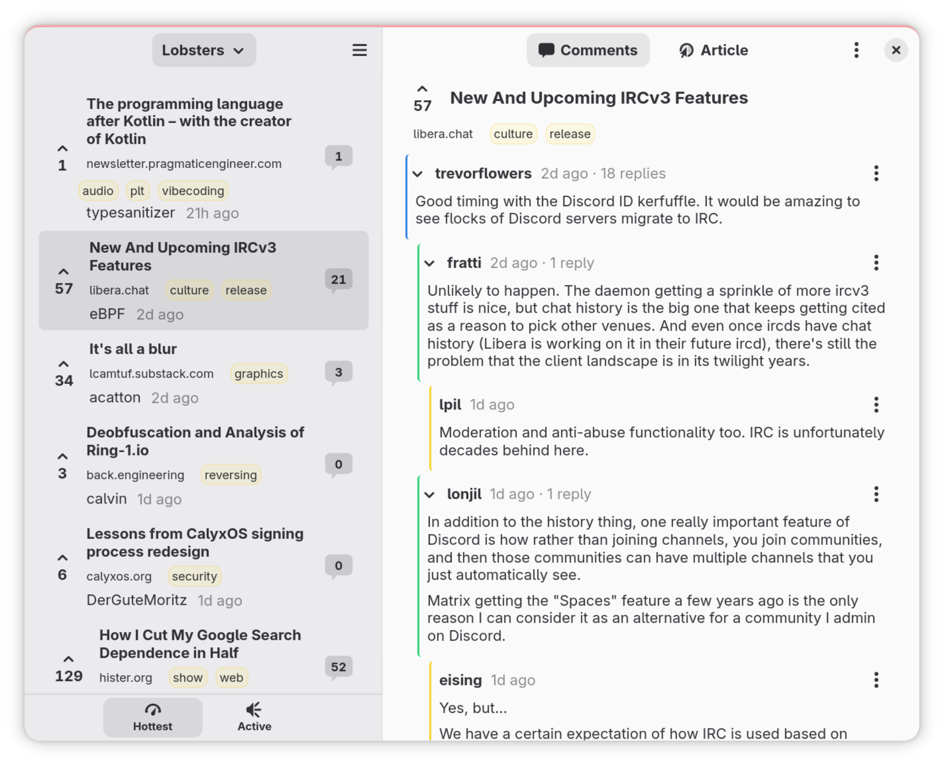 Home page screenshot