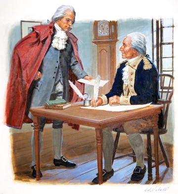 Washington And Hamilton Washington And Hamilton