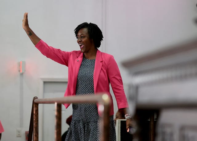 Florida Senate Candidate Angie Nixon Rallies Supporters On Eve Of Primary Election Florida Senate Candidate Angie Nixon Rallies Supporters On Eve Of Primary Election