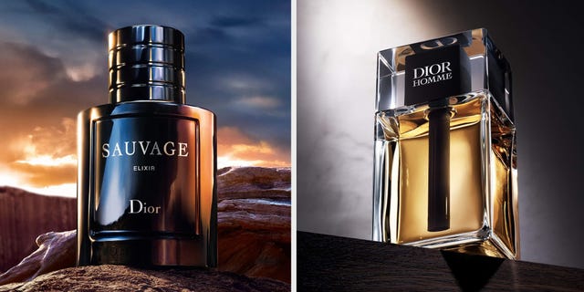 two luxury perfume bottles from dior two luxury perfume bottles from dior