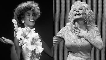Whitney Houston & Dolly Parton whitney houston and dolly parton
