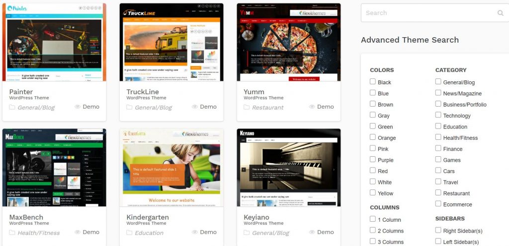 Free WordPress Themes allow you to create an easy and fast website.