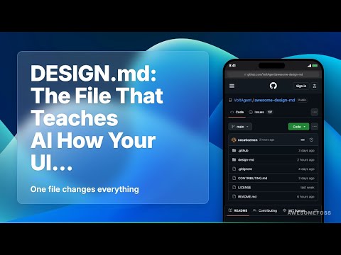 DESIGN.md: The File That Teaches AI How Your UI Should Look