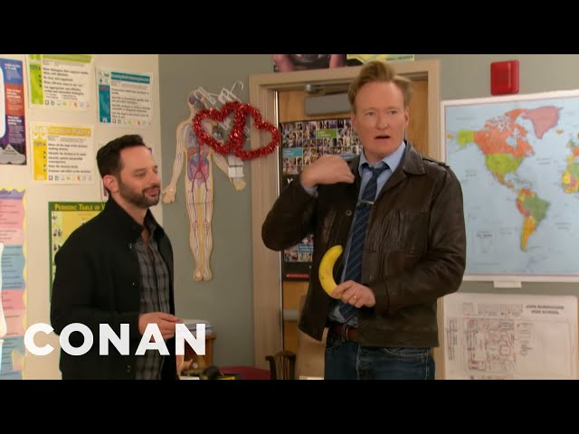 Conan & Nick Kroll Teach A Sex Ed Class