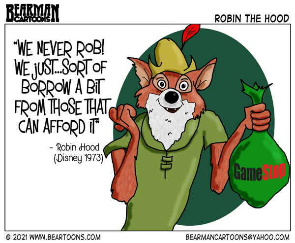 Robin the Hood Cartoon