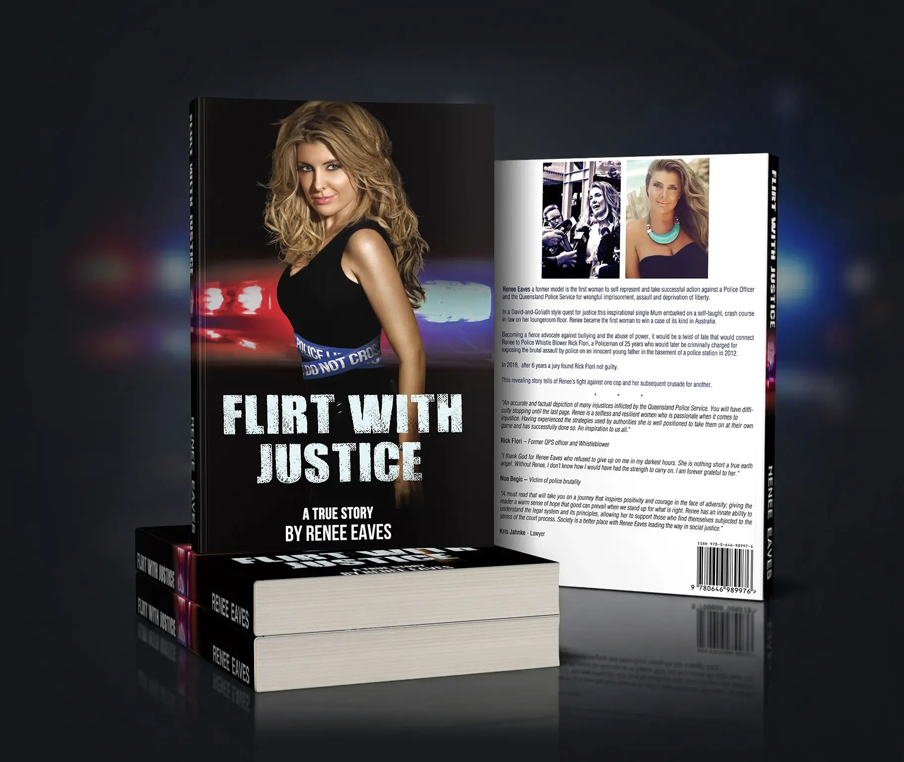 Renee Eaves Flirt with Justice Book Banner Sn
