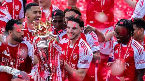 Arsenal celebrate