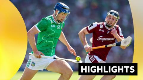 Action from Limerick v Galway