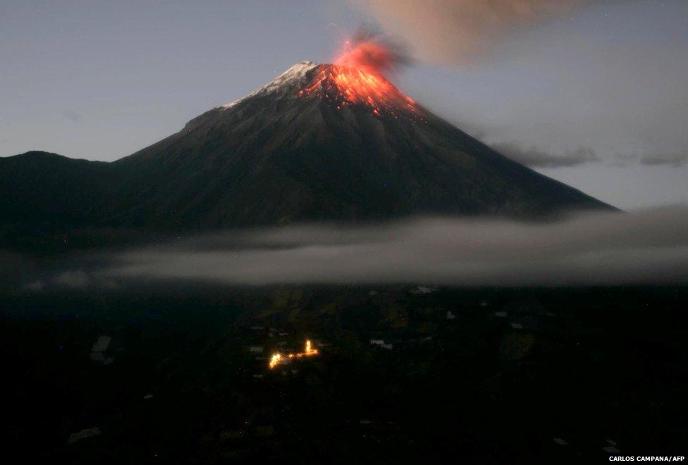 Tungurahua volcano