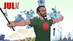 জুলাইয়ের হাতিয়ার কার্টুনই আঘাত করছে 'চেতনায়'?