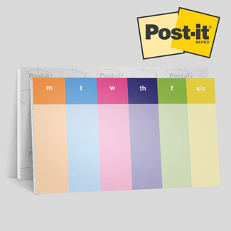 Custom Post-it Notes with free image uploads and multiple sizes.