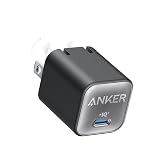 Anker Nano Phone Charger, 30W Portble and Foldable USB C GaN Charger | For iPhone 17/17 Plus/17 Pro Max/16/16 Plus/16 Pro Max