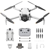 DJI Mini 4 Pro 4K HDR Folding Drone with RC-N2 Remote Kit - (Renewed)