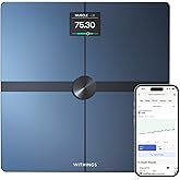 WITHINGS Body Smart - Accurate Scale for Body Weight and Fat Percentage, Body Composition Wi-Fi and Bluetooth Weight Scale, B