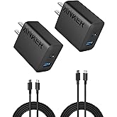 Anker Phone Charger, 20W USB C Charger Block, Type C Charger Fast Charging | For iPhone 17/17 Plus/17 Pro Max/16/16 Plus/16 P