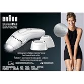 Braun IPL Long-Lasting Hair Removal System for Women and Men, Silk Expert Pro 3 PL3221, Permanent Visible Hair Reduction, Hea
