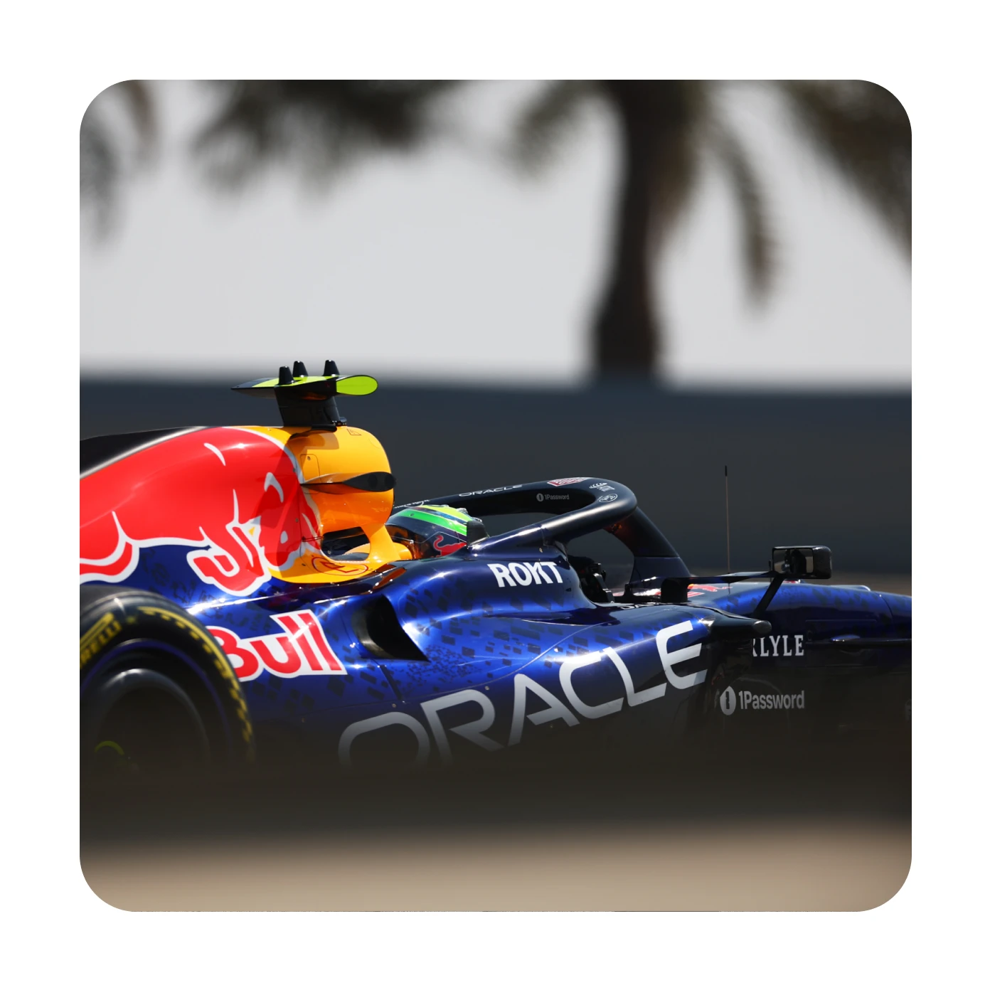 Oracle Red Bull Racing vehicle