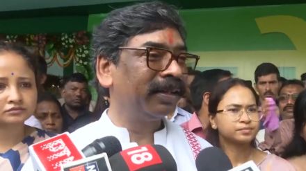 Jharkhand CM Hemant Soren on Sunday pledged that students will get justice with transparency and warned 'people with vested interest' of 'misguiding youth' (ANI Screengrab/File)