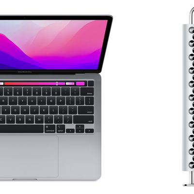 13 inch macbook pro and mac pro