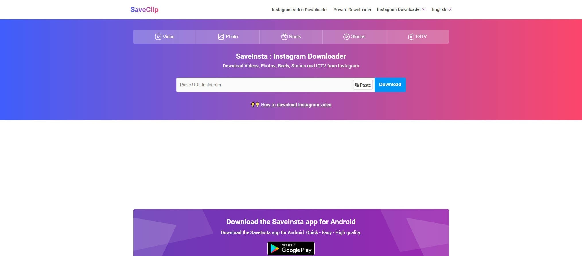 saveinsta