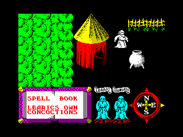 Screenshot of Feud on the ZX Spectrum