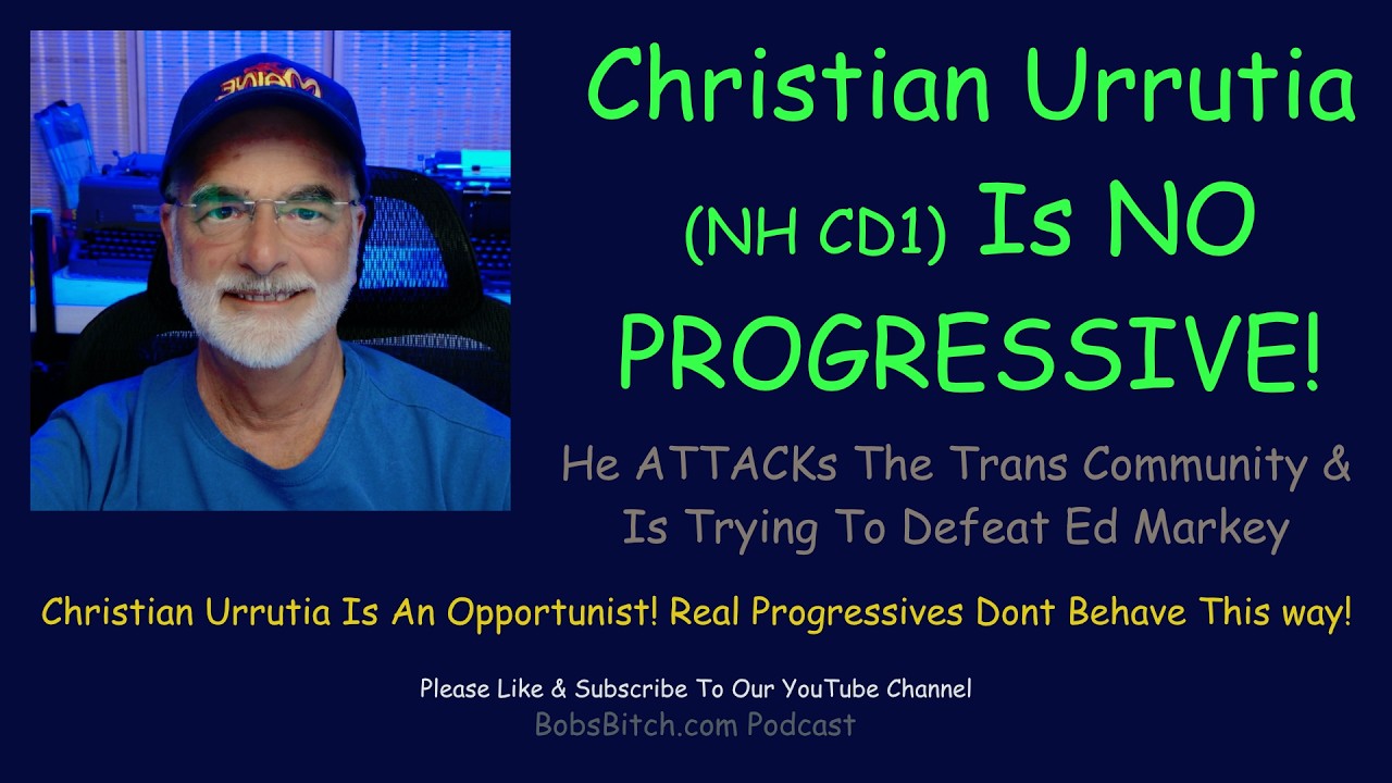 Christian Urrutia (NH CD1) is NO PROGRESSIVE!