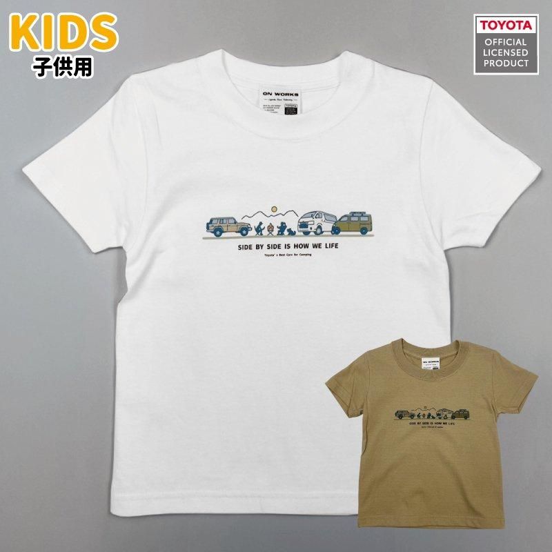 �ڽ缡ȯ����T����� 2401TY01-24C �ȥ西 TOYOTA CARS CAMP�ץ���KIDS TEE�ڤ��Ϥ����������Բġ�