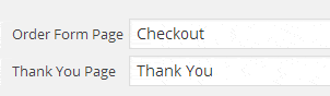 Order Form Pages