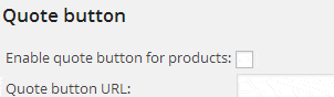 Quote Button Settings