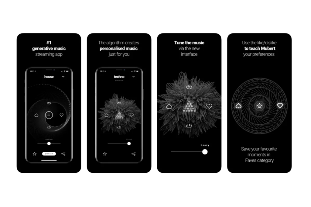 Mubert iPhoneApplicationList