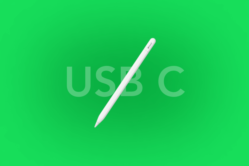 iPad USB C Apple Pencil