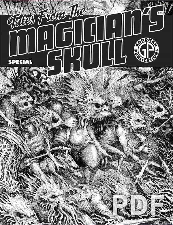 cover of Tales from the Magician's Skull, issue zero