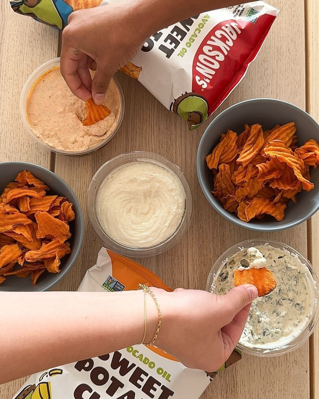 jacksons chips with dip