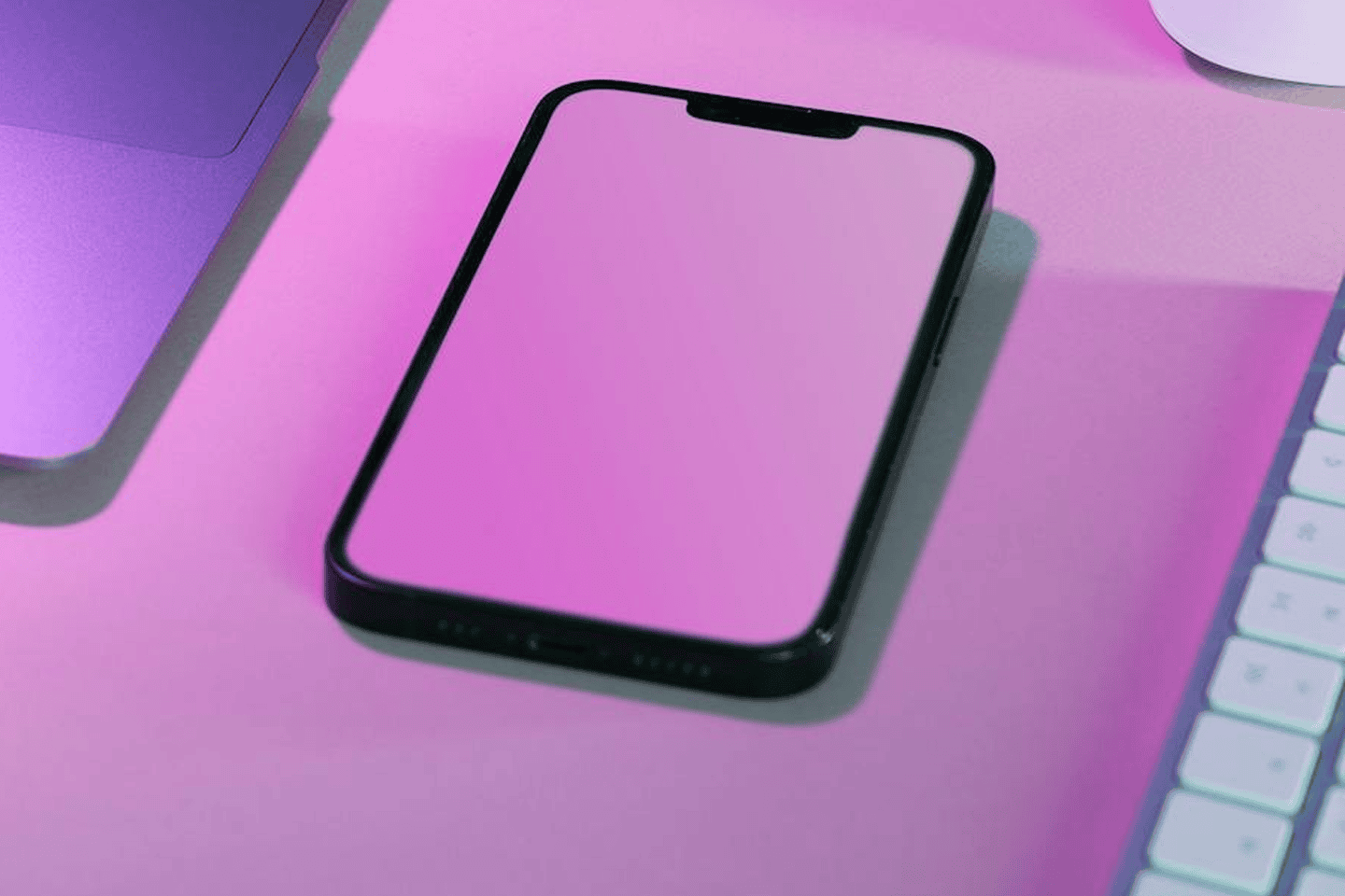 phone on desk