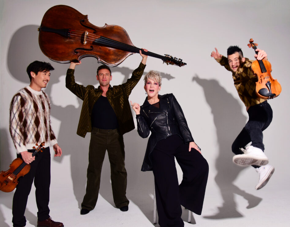 Joyce DiDonato and Time for Three. Photo: Shervin Lainez
