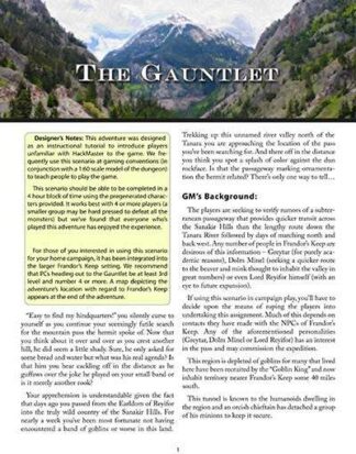 HackMaster - The Gauntlet