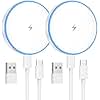 MagSafe Charger 2 Pack Magnetic Wireless Charger Fast Charging Pad