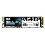 シリコンパワー SSD 512GB 3D NAND M.2 2280 PCIe3.0×4 NVMe1.3 P34A60シリーズ 5年保証 SP512GBP34A60M28 製品画像:1位